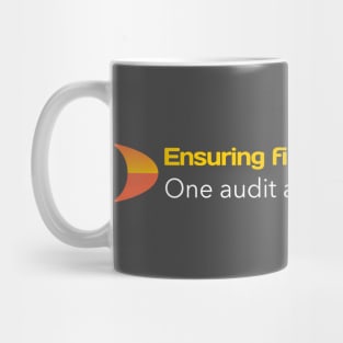 Ensuring financial compliance Mug